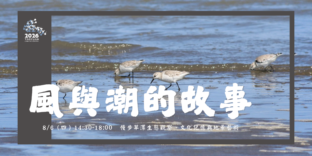 社區走讀小旅行【風與潮的故事：漫步地質沙丘與溼地候鳥生態地景】